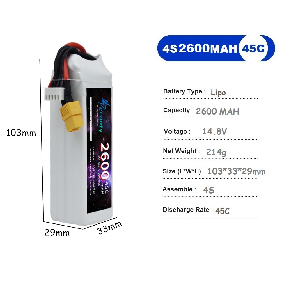 4S LiPo аккумулятор 14,8 В 150 – обзор и цена Fpv Drone Esc