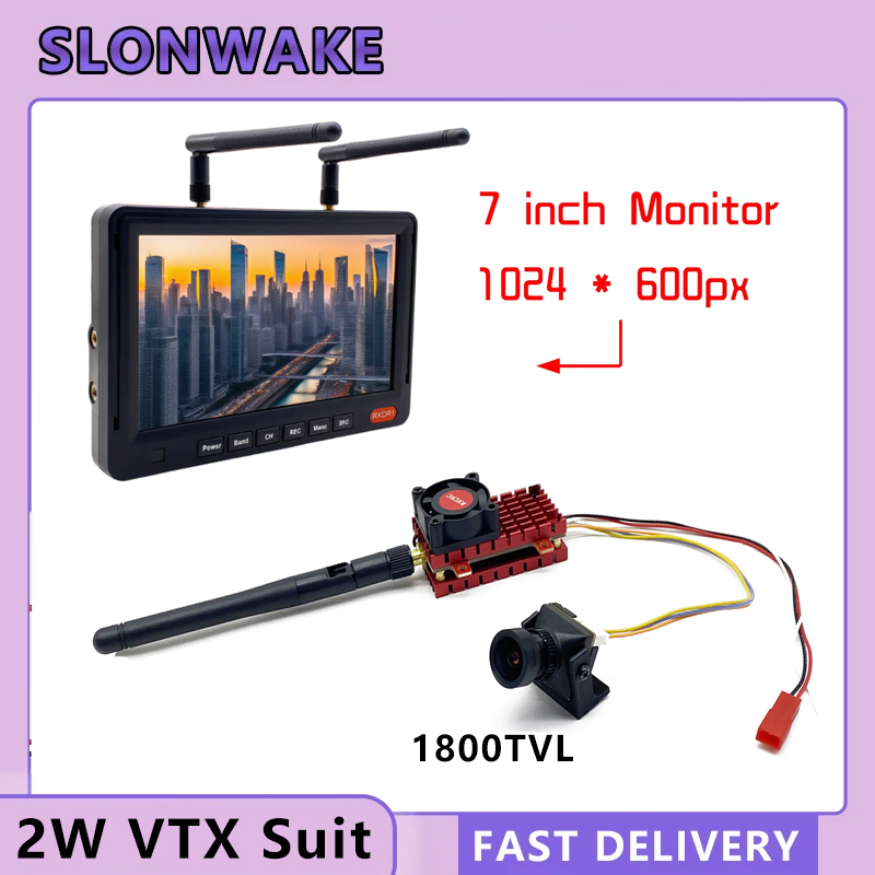 SLONWAKE 5,8G 2 Вт VTX FPV 180 – обзор и цена Fpv Drone Camera