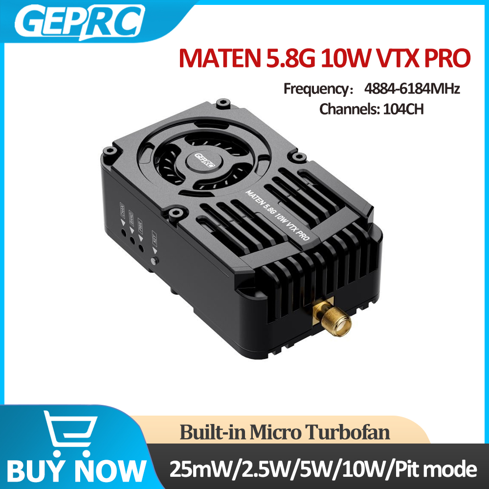 GEPRC MATEN 5,8G 10 Вт VTX PRO – обзор и цена Fpv Drone Vtx