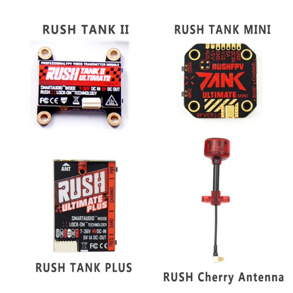 RUSH TANK Ultimate II/Mini/PLU – обзор и цена Fpv Drone Antenna