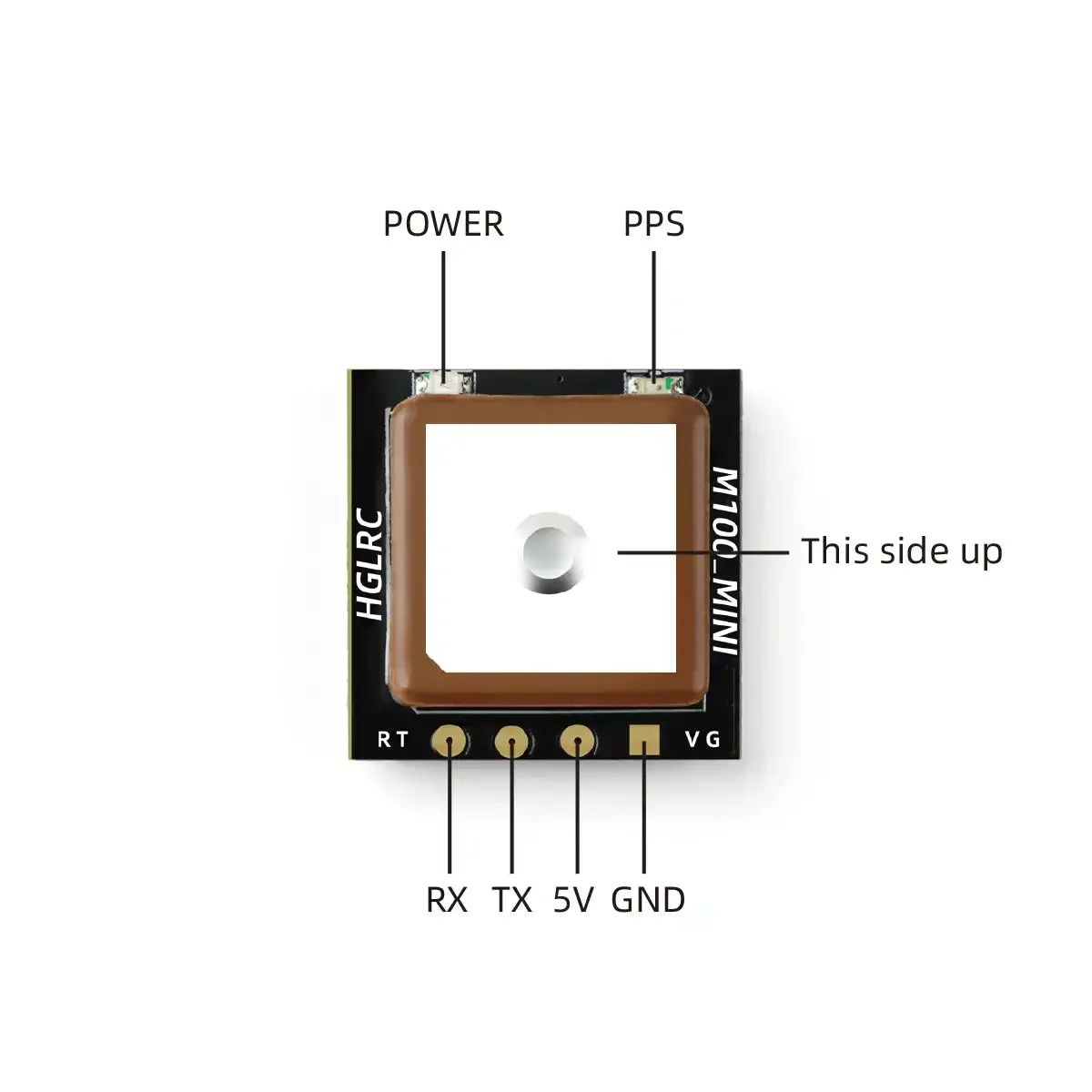 Модуль GPS HGLRC M100 Mini с ч – обзор и цена Fpv Drone Antenna